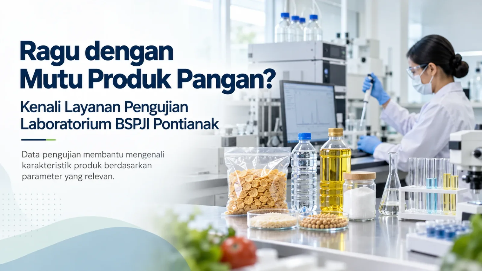Ragu dengan Mutu Produk Pangan? Kenali Layanan Pengujian Laboratorium BSPJI Pontianak