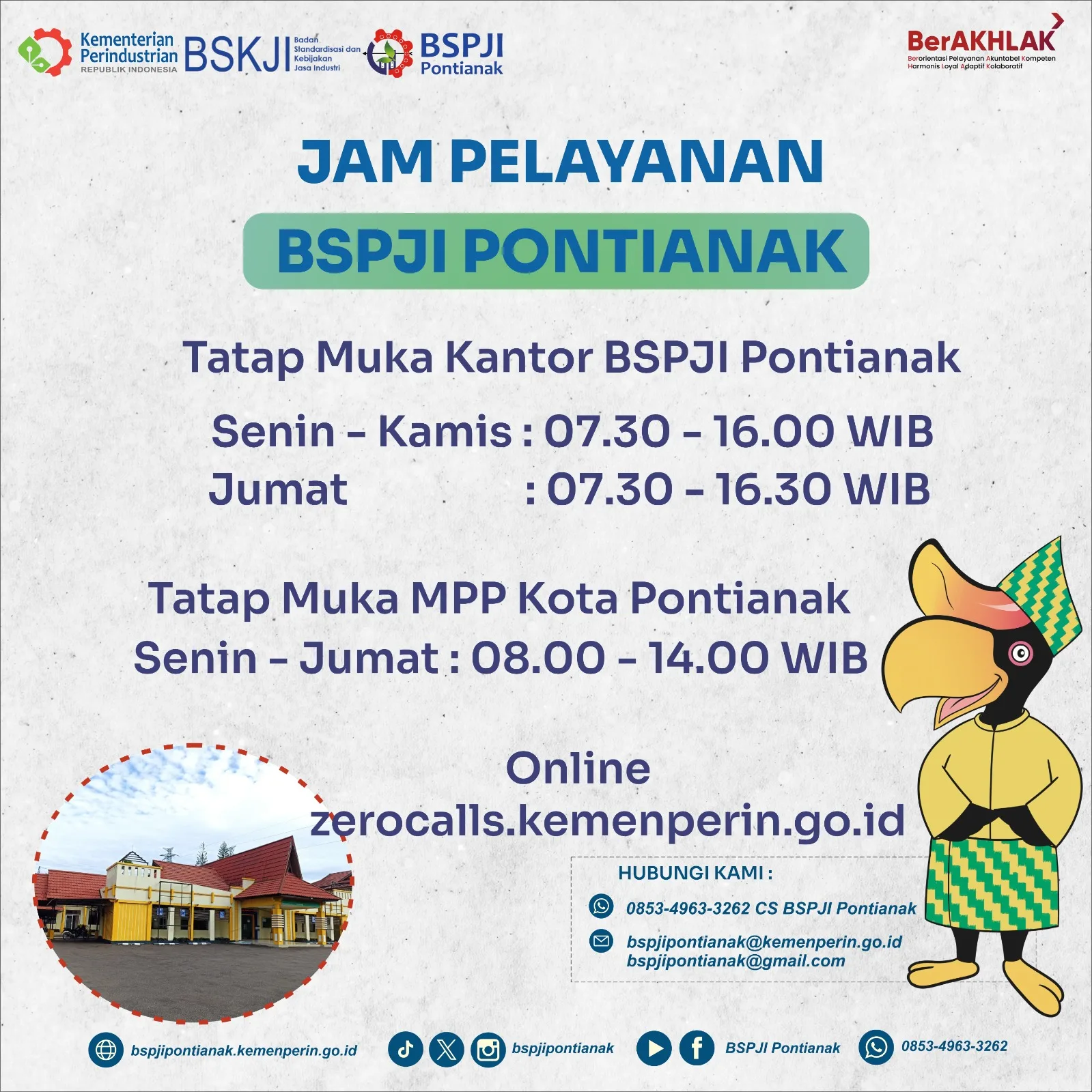 Jam Layanan BSPJI