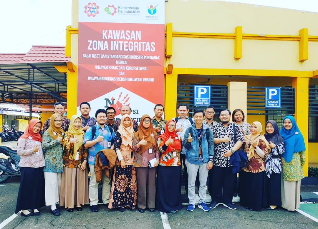 Penilaian Penerapan Zona Integrasi di Lingkungan Baristand Industri Pontianak